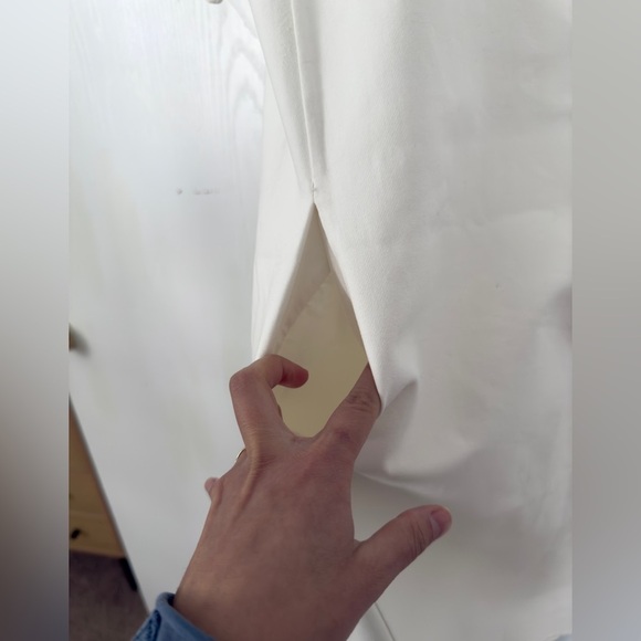 Oscar De La Renta White Mini Shift Dress NWT - Picture 6 of 11